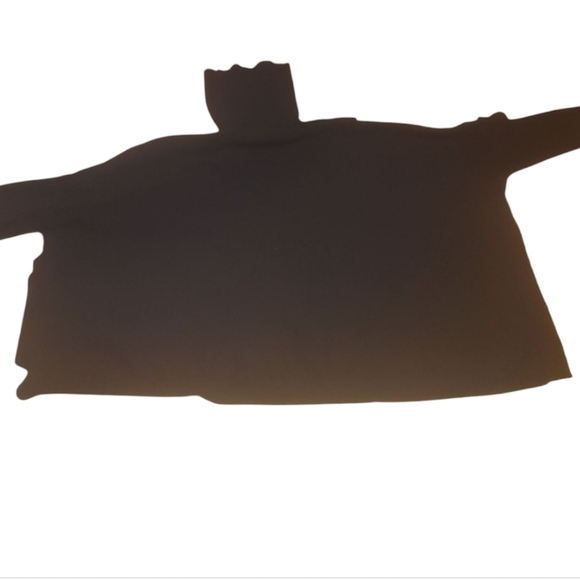 Patrizia Luca black white gold colorblock oversized turtleneck sweater one size - Picture 3 of 4